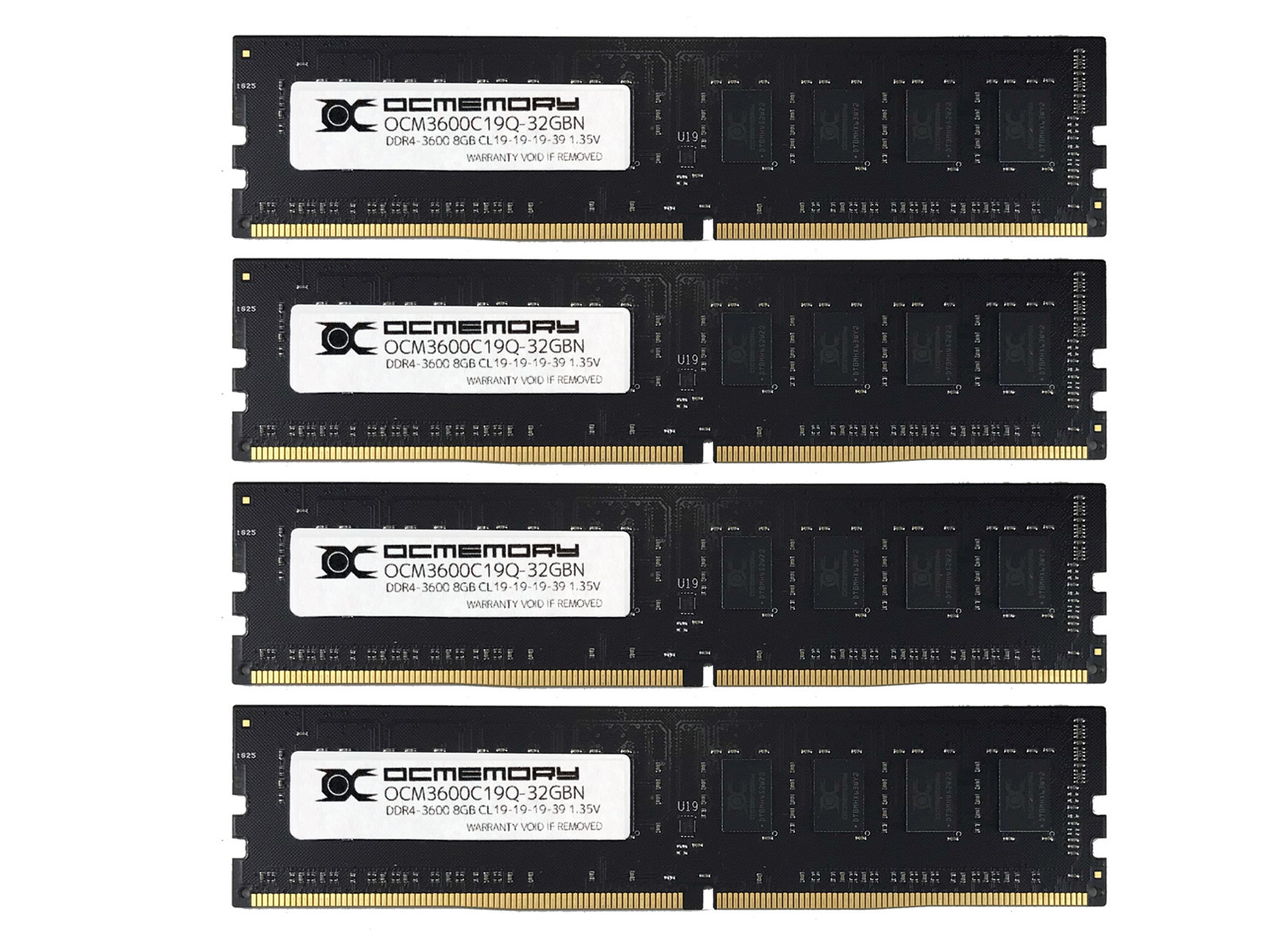 OCM3600CL19Q-32GBN （DDR4-3600 CL19 8GB×4）