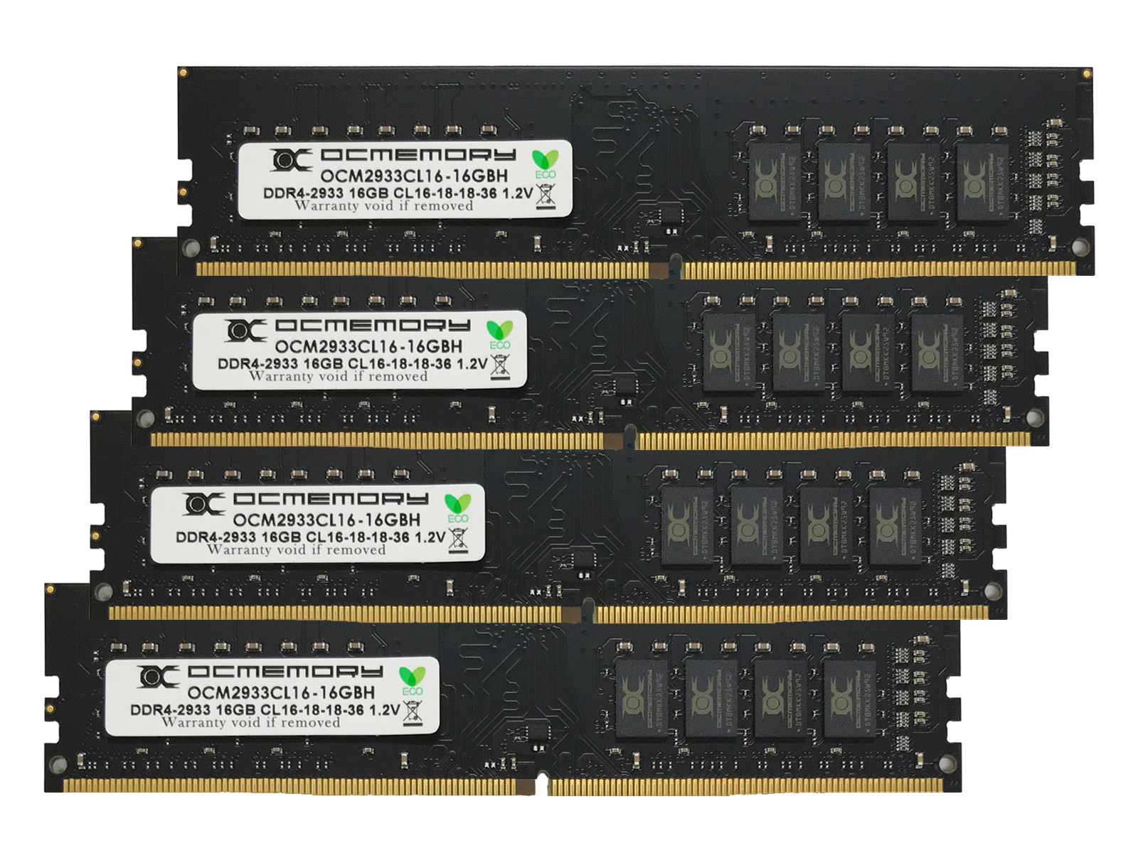 OCM2933CL16Q-64GBNH （DDR4-2933 CL16 16GB×4）