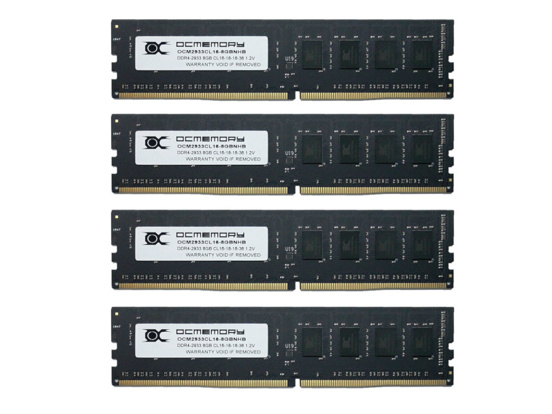 OCM2933CL16Q-32GBNHB （DDR4-2933 CL16 8GB×4）