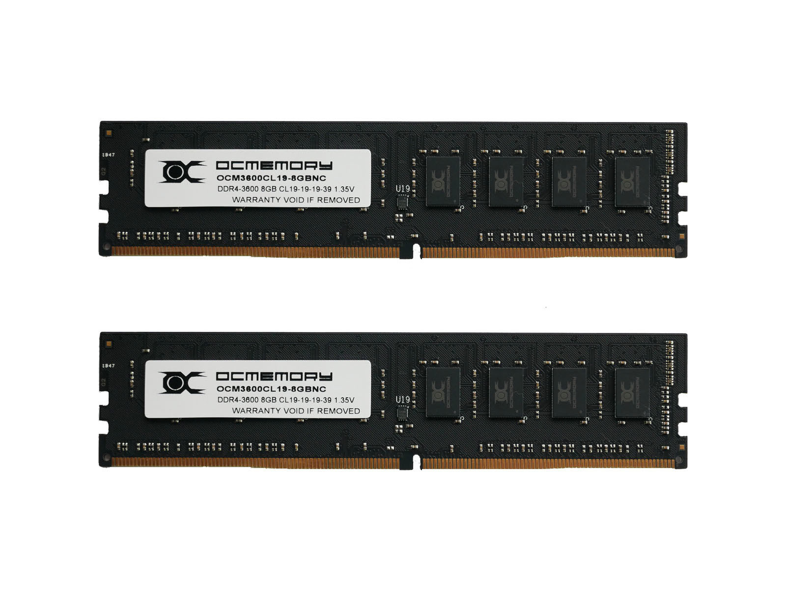 OCM3600CL19D-16GBNC （DDR4-3600 CL19 8GB×2）