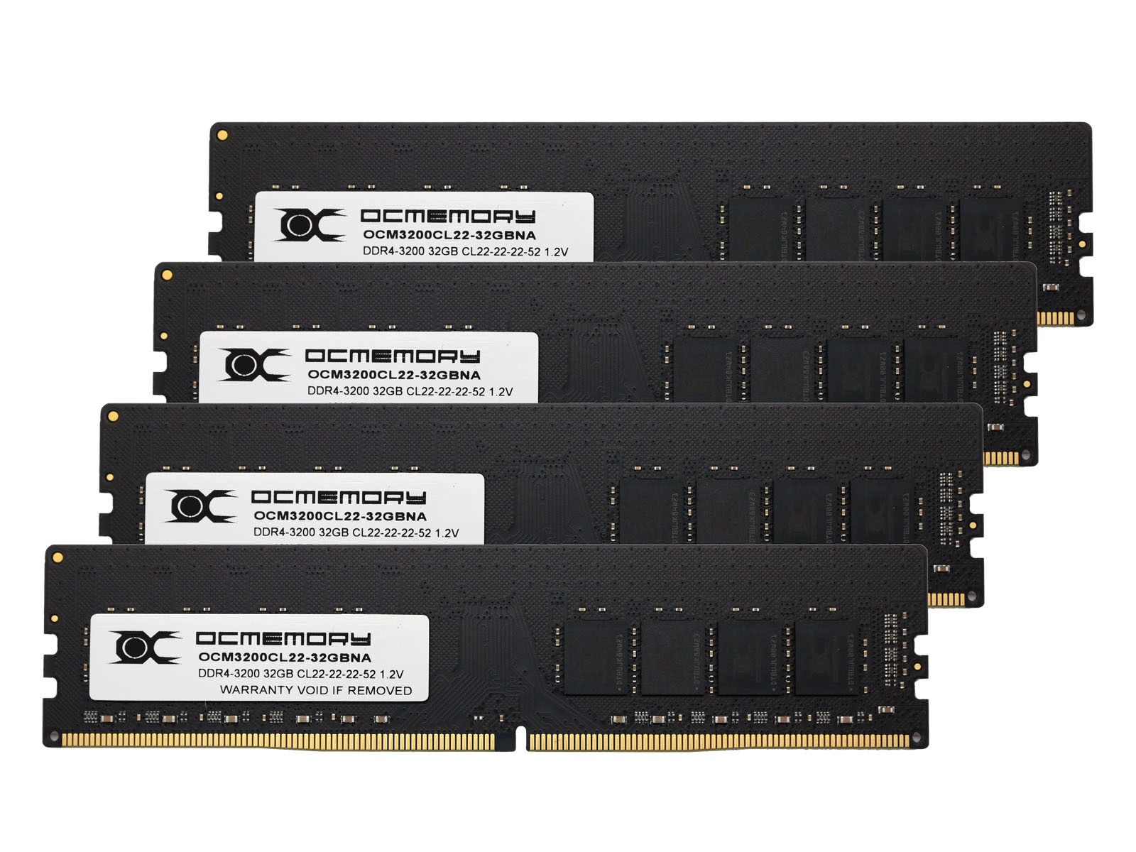 OCM3200CL22Q-128GBNA （DDR4-3200 CL22 32GB×4）