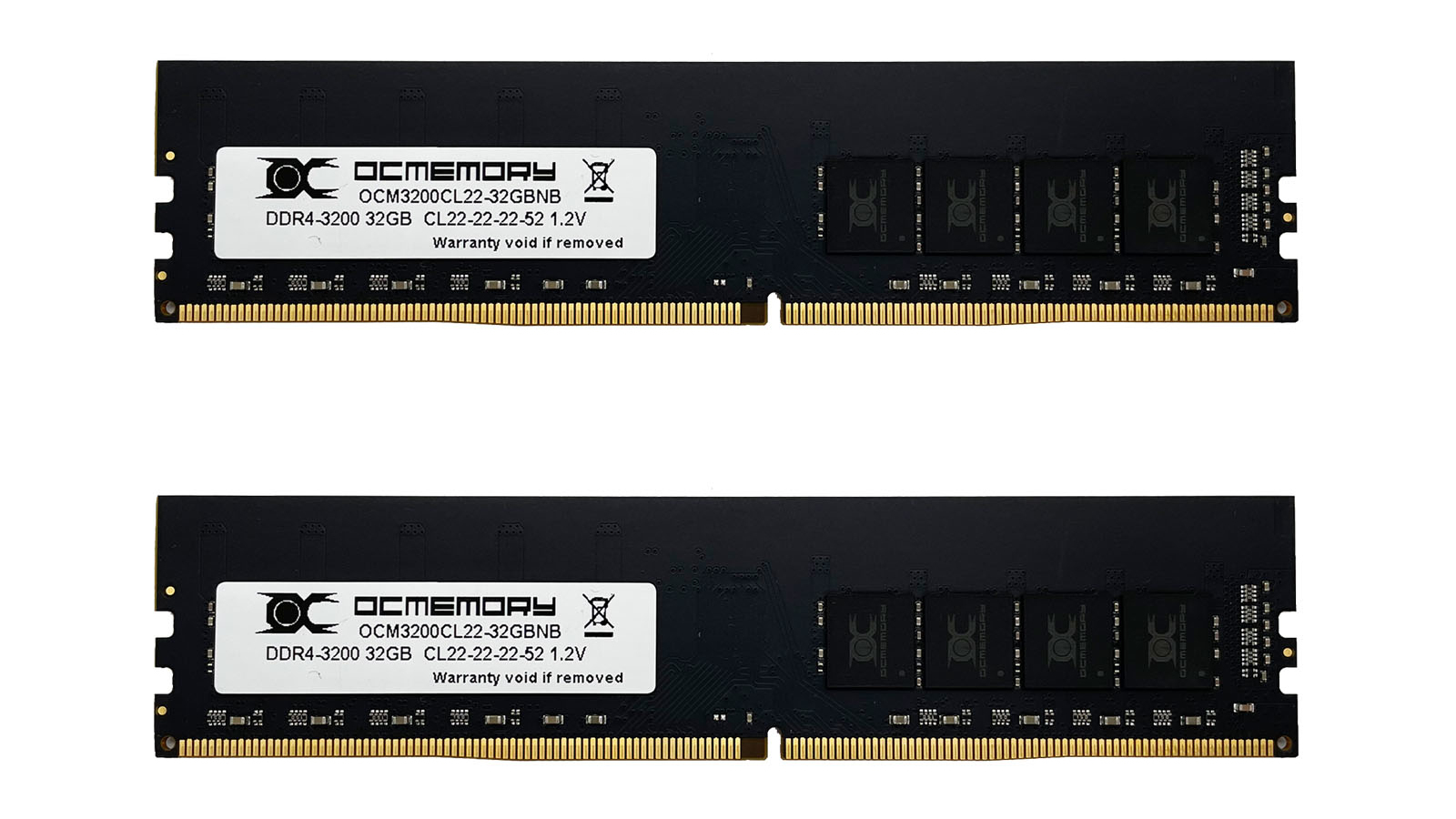 OCM3200CL22D-64GBNB （DDR4-3200 CL22 32GB×2） | OCMEMORY | オーシーメモリ