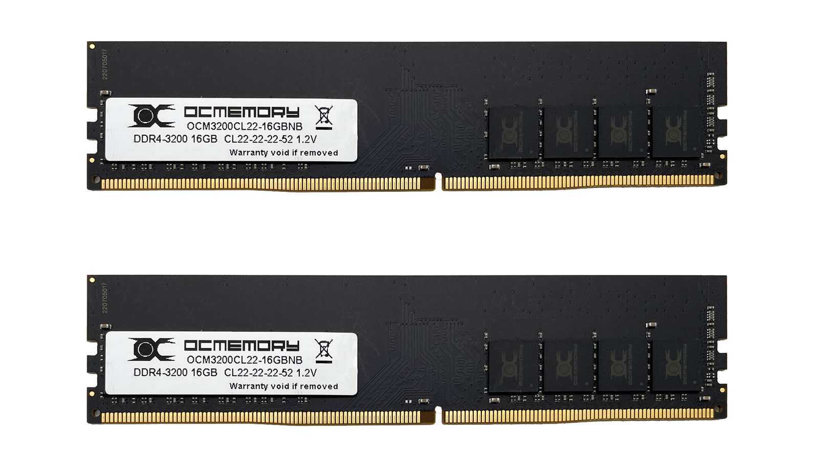 OCM3200CL22D-32GBNB （DDR4-3200 CL22 16GB×2）