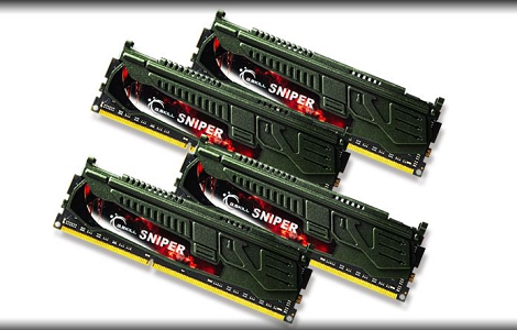 G.Skill F3-2400C11Q-32GSR (DDR3-2400 CL11 8GB×4)