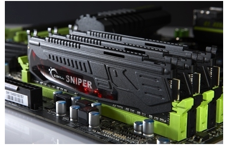 G.SKILL F3-12800CL9T-12GBSR2 (DDR3-1600 CL9 4GB×3)