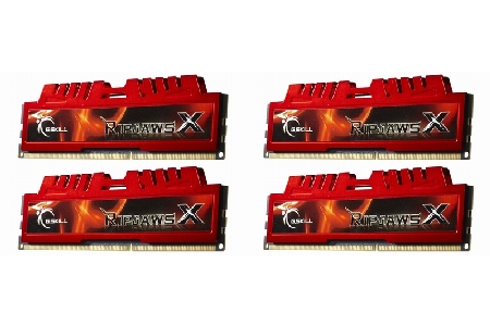 G.SKILL F3-10666CL9Q-32GBXL (DDR3-1333 CL9 8GB×4)