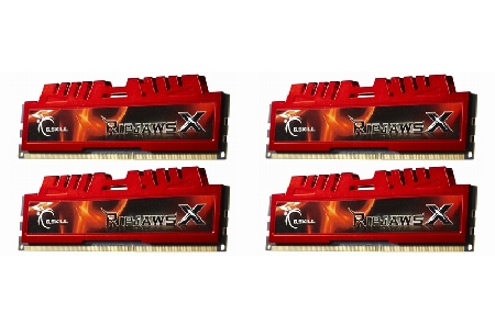 G.Skill F3-14900CL9Q-16GBXL (DDR3-1866 CL9 4GB×4)