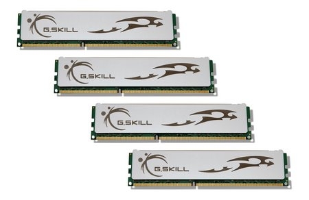 G.SKILL F3-10666CL9Q-8GBECO （DDR3-1333 CL9 2GB×4）
