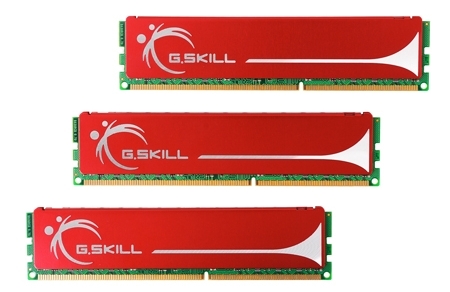 G.SKILL F3-10666CL9T-6GBNQ （DDR3-1333 CL9 2GB×3）