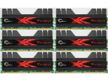 G.SKILL F3-12800CL7T2-24GBTDD (DDR3-1600 CL7 4GB×6)