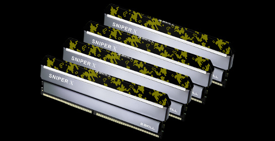 G.Skill F4-3600C19Q-32GSXK (DDR4-3600 CL19 8GB×4)