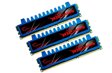 G.SKILL F3-16000CL9T-12GBRM （DDR3-2000 CL9 4GB×3）