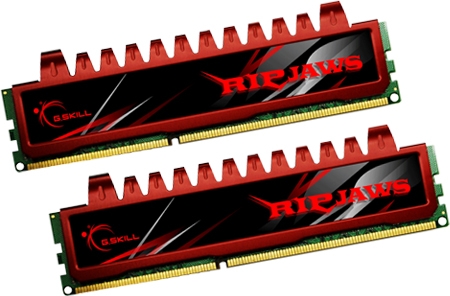 G.SKILL F3-12800CL9D-4GBRL （DDR3-1600 CL9 2GB×2）