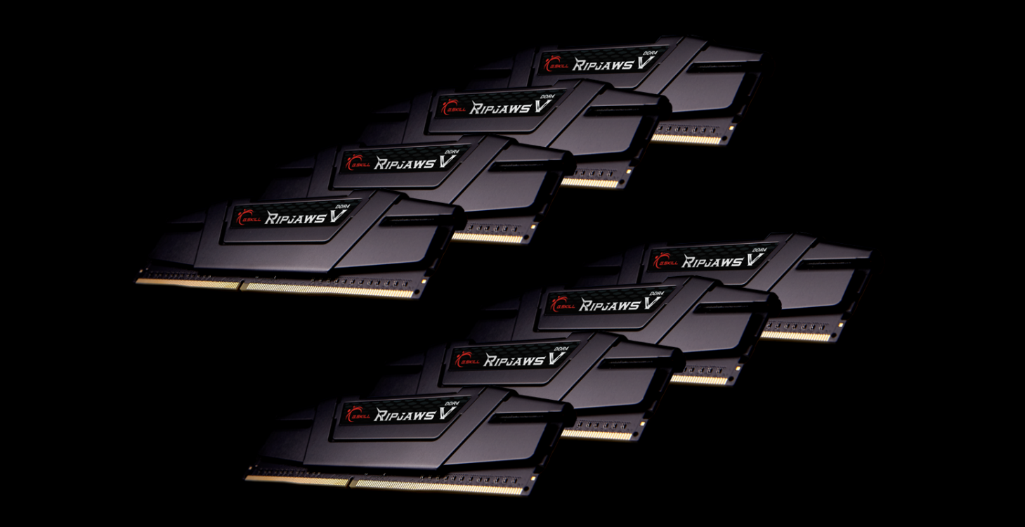 G.Skill F4-3000C14Q2-64GVK (DDR4-3000 CL14 8GB×8)