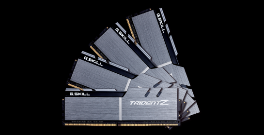 G.Skill F4-3200C16Q-32GTZSK (DDR4-3200 CL16 8GB×4)