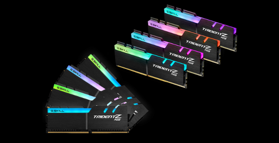 G.Skill F4-3466C16Q2-64GTZR (DDR4-3466 CL16 8GB×8)