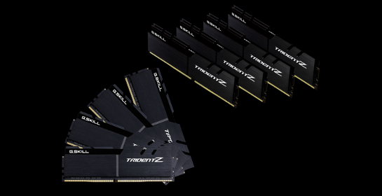 G.Skill F4-3466C16Q2-128GTZKK (DDR4-3466 CL16 16GB×8)