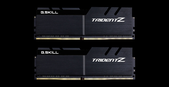 G.Skill F4-4400C19D-16GTZKK (DDR4-4400 CL19 8GB×2)